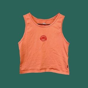 Levi's Y2k/90s Graphic Logo Crop Tank Size S
